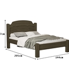 Cama Juliana Casal Castanho – Vj Móveis