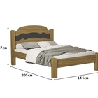 Cama Juliana Casal Freijó/grafite – Vj Móveis