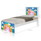 Cama Juvenil Barcelona Princesa E Unicórnio