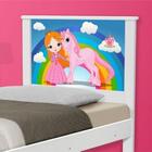 Cama Juvenil Barcelona Princesa E Unicórnio