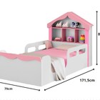 Cama Juvenil Casinha Princesa  Mdf