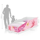 Cama Juvenil Club Carruagem Rosa