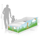 Cama Juvenil Club Girafinha Com Colchão