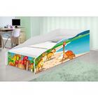 Cama Juvenil Club Mundo Dos Dinos Com Colchão