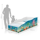 Cama Juvenil Club Peixinhos No Mar