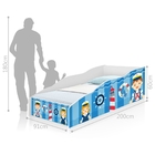 Cama Juvenil Club Tripulação Do Mar Com Colchão