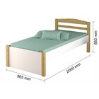 Cama Juvenil Com Auxiliar Túlio Rodmóveis