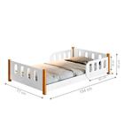 Cama Juvenil Com Colchão Ariel Branco