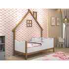 Cama Juvenil Cristal Freijó Branco Basoto