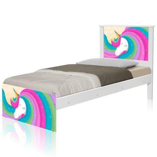 Cama Juvenil Menina Unicórnio 3 Opções