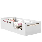 Cama Juvenil Montessori Mdf Branco Potente