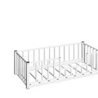 Cama Juvenil Montessoriana Com Estrutura 100% Em Aço- Branco