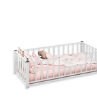 Cama Juvenil Montessoriana Com Estrutura 100% Em Aço- Branco