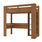 Cama Juvenil Montreal Com Escrivaninha Multifuncional Yescasa