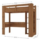 Cama Juvenil Montreal Com Escrivaninha Multifuncional Yescasa