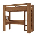 Cama Juvenil Montreal Com Escrivaninha Multifuncional Yescasa