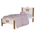 Cama Juvenil Nina  106x95x196cm Branco/nature