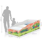 Cama Juvenil Play Trem Dos Bichinhos