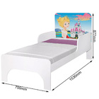 Cama Juvenil Princesa Dalila Branca