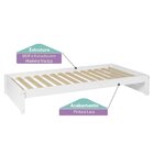 Cama Juvenil Reversível Galante Casatema Madeiraoriginals Bra