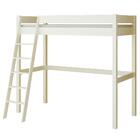 Cama Juvenil Solteiro Mezanino Laca Kit Escritório Casatema