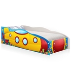 Cama Juvenil Yellow Submarine Com Colchão