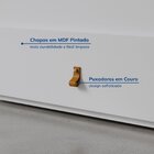 Cama King 4 Gavetas Íris Cabecasa Madeiraoriginals Branco/nat