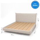 Cama King Boreal Flutuante Cabecasa Madeiraoriginals