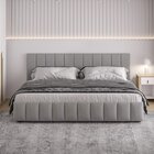 Cama King Estofada Sem Cabeceira Uvaia Cabecasa Madeiraorigin