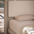 Cama King Estofada Viena – Luxo, Cabeceira Alta, Estrutura Ma