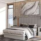 Cama King Oriente Off White