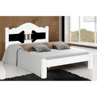 Cama Laura Casal - Cambel - Branco / Preto / Branco