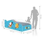 Cama Like Foguete Solteiro Com Colchão