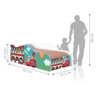 Cama Like Resgate Bombeiro Solteiro Com Colchão