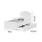 Cama Lívia Racer Com Auxiliar E 02 Colchões Cambel