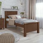 Cama Lopas Quarto Solteiro 90 Cm Athenas Com Cabeceira Sem Ca