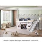 Cama Lousa Divertida Com Escorregador, Plataforma E Cabana