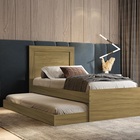 Cama Luara Solteiro Com Auxiliar Freijó – Vj Móveis