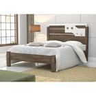 Cama Luíza Casal Castanho Off White