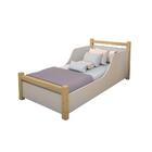 Cama Luna Infantil Montessoriana Mdf Pés Madeira