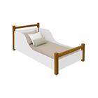 Cama Luna Infantil Montessoriana Mdf Proteção Lateral