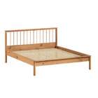 Cama Madeira De Casal 140x190cm Moderna Reforçada Freijó Apoa