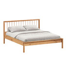 Cama Madeira De Casal 140x190cm Moderna Reforçada Freijó Apoa