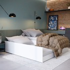 Cama Matrix 3 em 1 Solteiro/Casal/Bicama Reversível Compacta