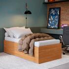 Cama Matrix Com 2 Colchões Solteiro D20 Cor Nature