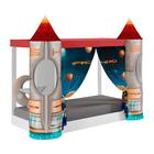 Cama Mini Com Dossel Pisa Branco