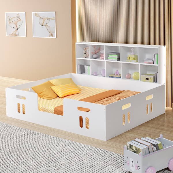 Cama Montessori Bella Casal Infantil 100% Mdf