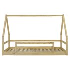 Cama Montessori Cabana 199cm X 130cm X 98cm Amendoa