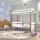 Cama Montessori Cabana Solteiro Com Colchão