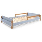 Cama Montessori Maui Azul Bb/amêndoa